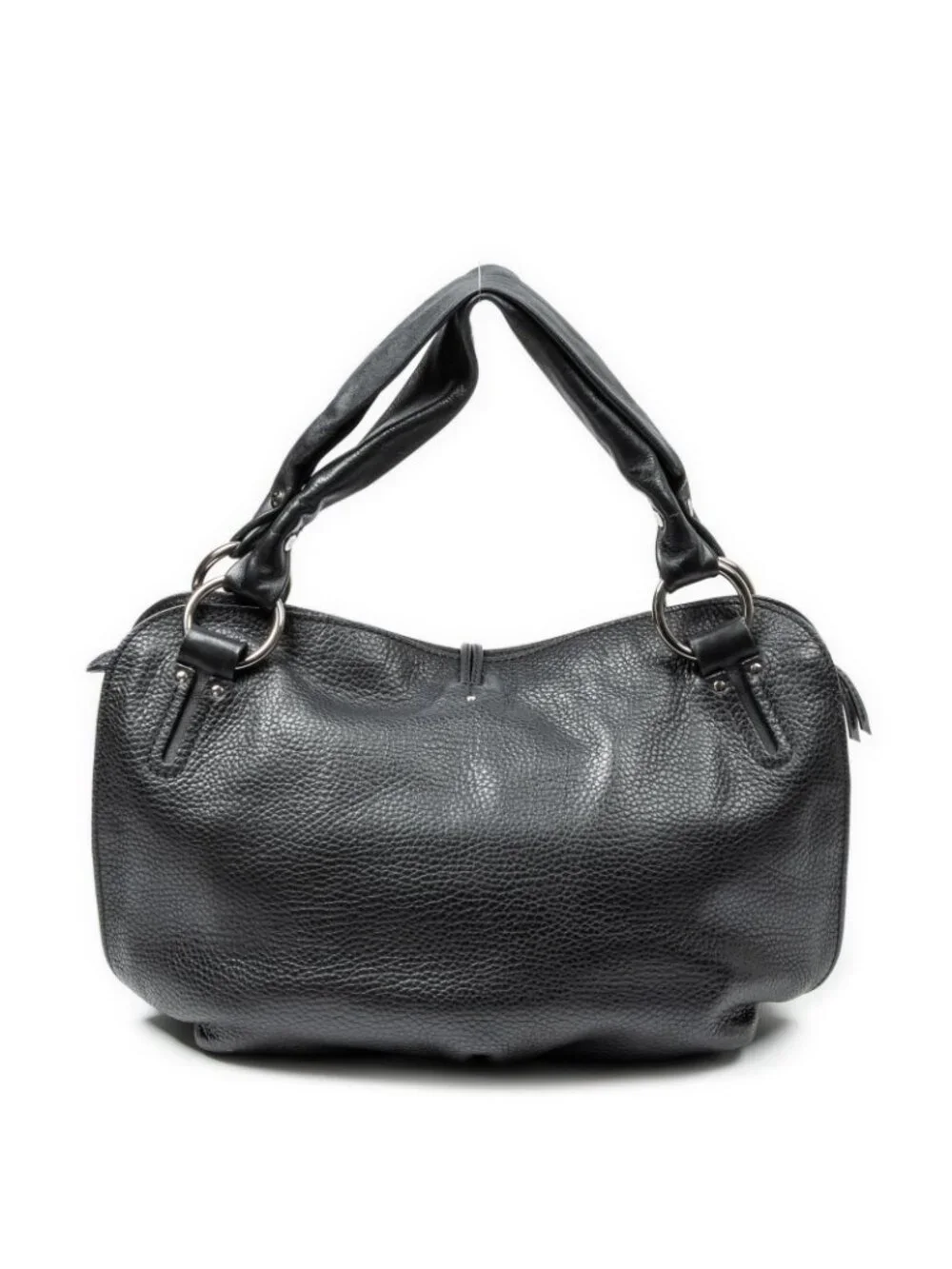 Celine Bitter Sweet Hobo Black Pebbled Leather
